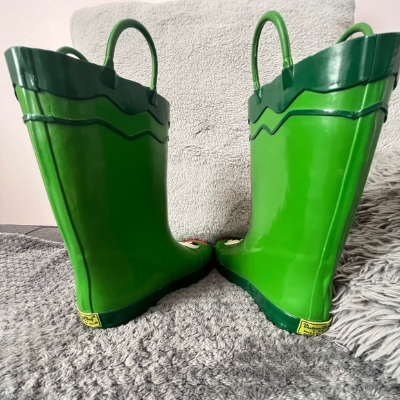 Western Chief Boys Waterproof Printed Rain Boots Size 3 - Picture 7 of 13